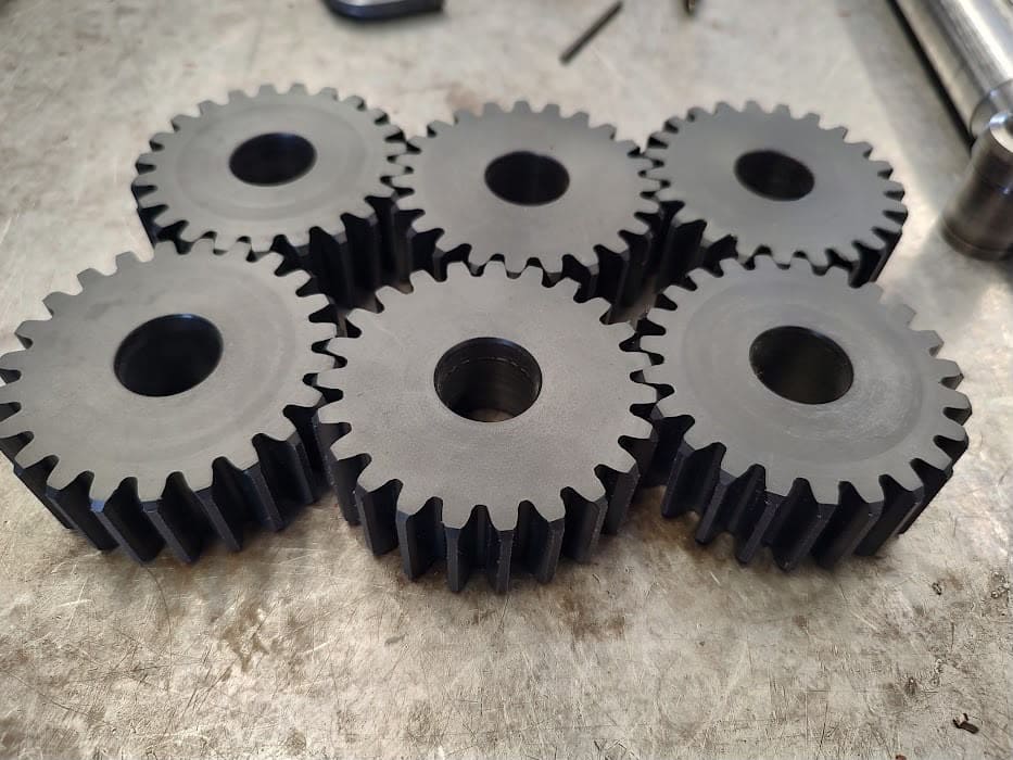Set de engranes rectos de precisión